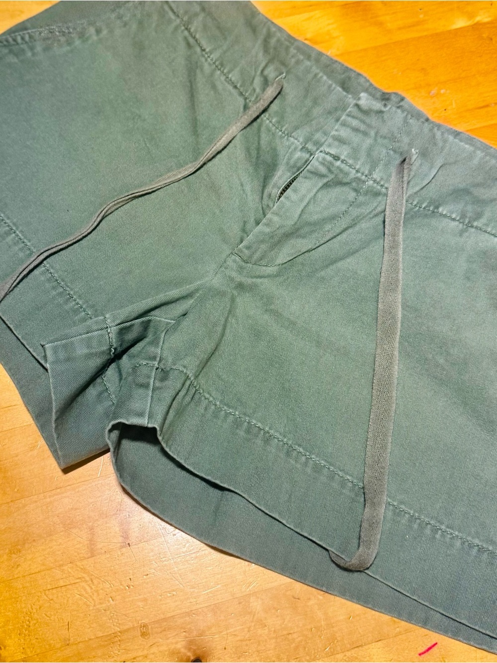 GAP Olive Green Utility Shorts with Drawstring